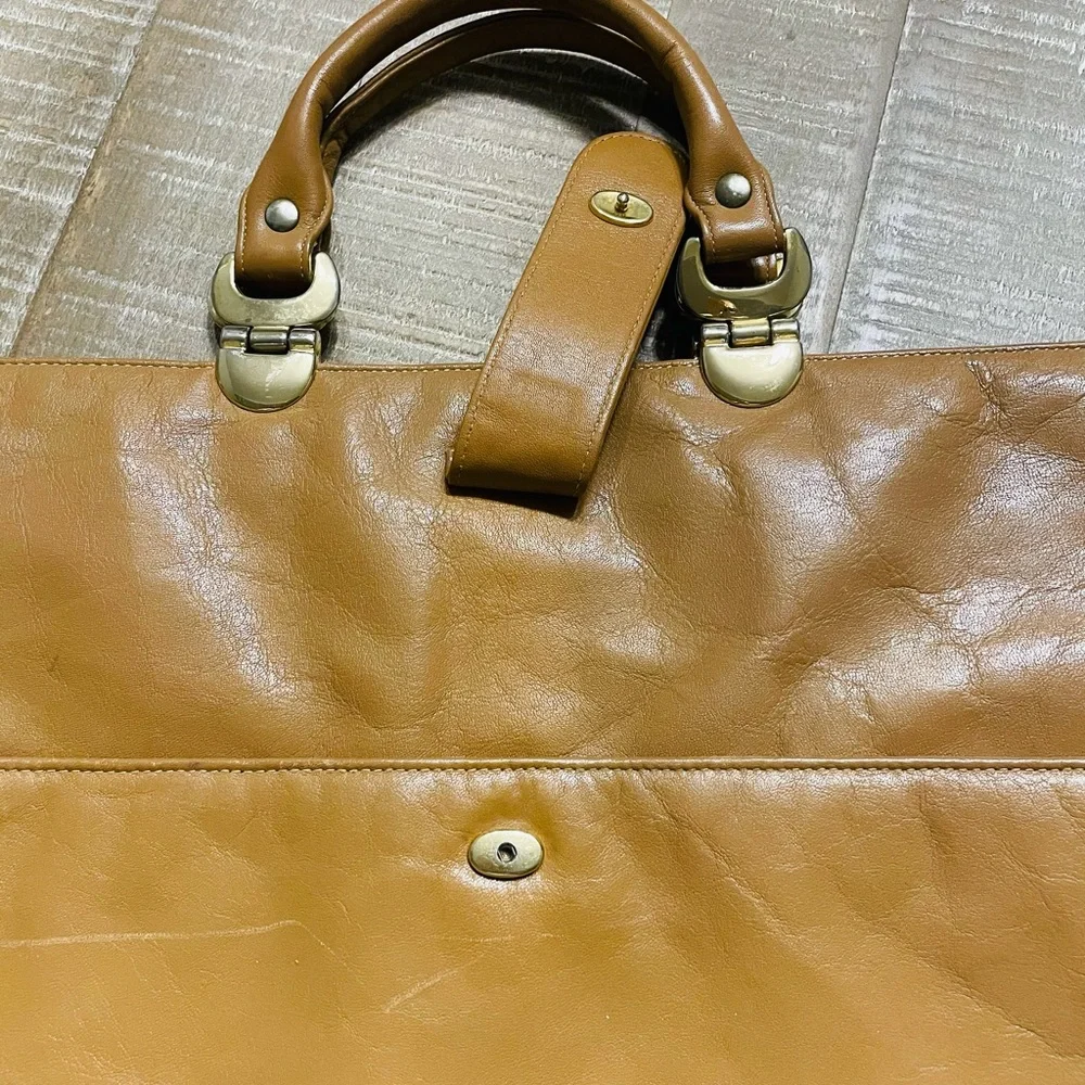 Susan Gail Vintage (1970’s) Calf Skin Briefcase